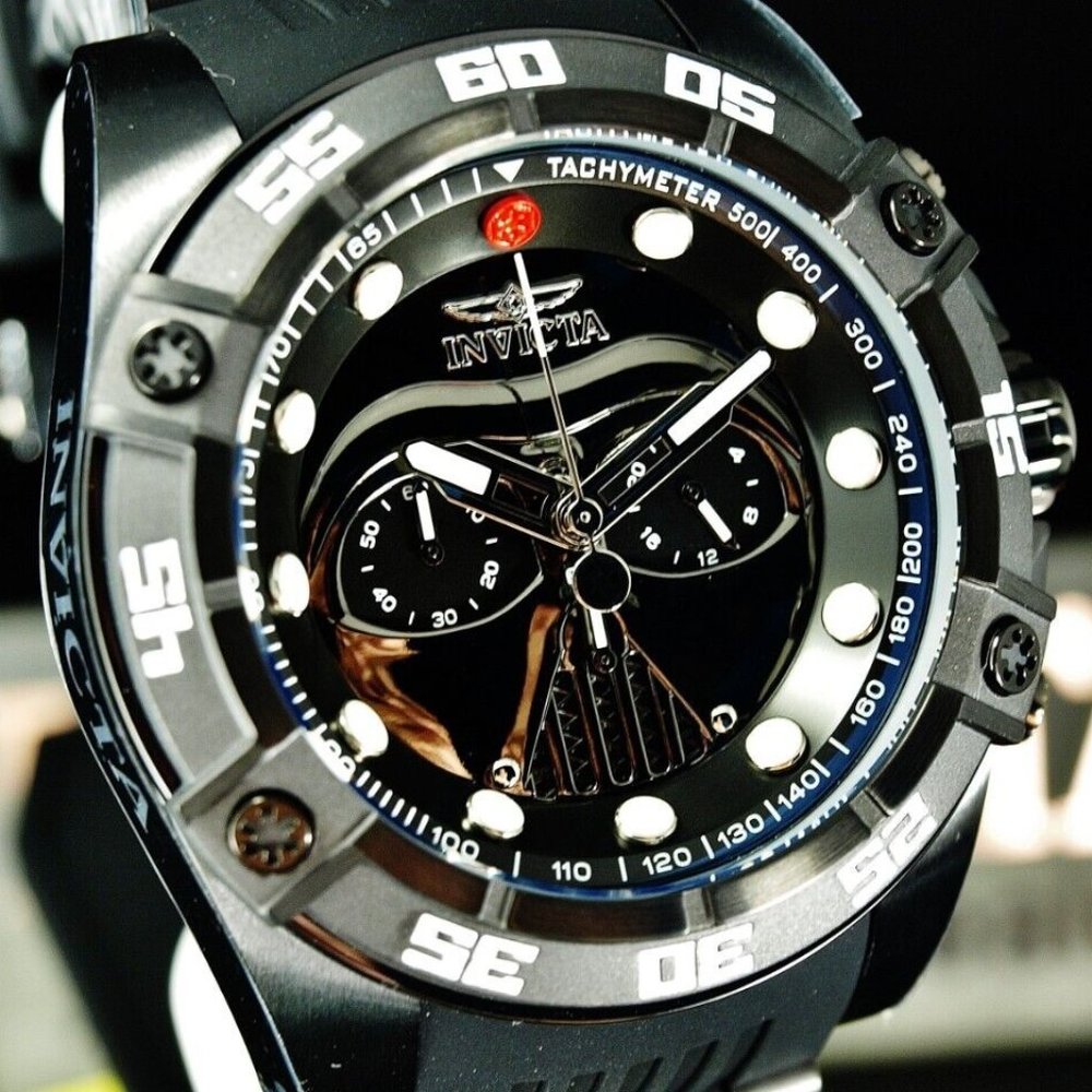 Star Wars Darth Vader Black Invicta Watch